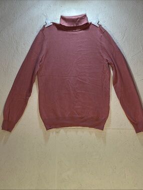 Madison Grey Mauve Turtleneck Lightweight Sweater